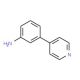 3-(Pyridin-4-yl)aniline (CAS 40034-44-4) - chemical structure image