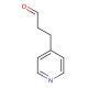 3-Pyridin-4-yl-propionaldehyde (CAS 120690-80-4) - chemical structure image