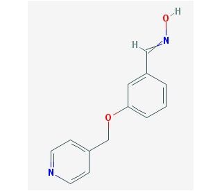 3-(pyridin-4-ylmethoxy)benzaldehyde oxime - chemical structure image