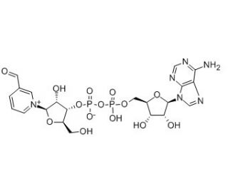 3-Pyridinealdehyde adenine dinucleotide (CAS 86-07-7) - chemical structure image