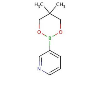 3-Pyridineboronic acid neopentylglycol ester (CAS 845885-86-1) - chemical structure image