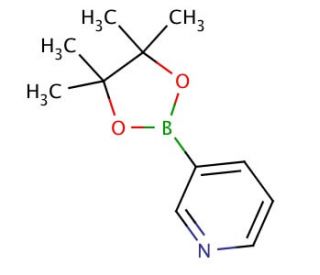 3-Pyridineboronic acid pinacol ester (CAS 329214-79-1) - chemical structure image