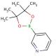 3-Pyridineboronic acid pinacol ester (CAS 329214-79-1) - chemical structure image