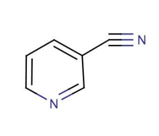 3-Pyridinecarbonitrile (CAS 100-54-9) - chemical structure image