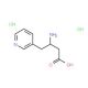 Struttura molecolare di (3-Pyridyl)-D-beta-homoalanine dihydrochloride, Numero CAS: 269396-64-7 (3-Pyridyl)-D-beta-homoalanine dihydrochloride (CAS 269396-64-7) - chemical structure image