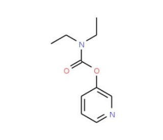 3-Pyridyl Diethylcarbamate (CAS 51581-40-9) - chemical structure image