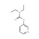 3-Pyridyl Diethylcarbamate (CAS 51581-40-9) - chemical structure image