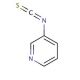 3-Pyridyl isothiocyanate (CAS 17452-27-6) - chemical structure image