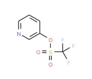 3-Pyridyl Trifluoromethanesulfonate (CAS 107658-27-5) - chemical structure image