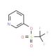 3-Pyridyl Trifluoromethanesulfonate (CAS 107658-27-5) - chemical structure image