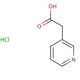 3-Pyridylacetic acid hydrochloride (CAS 6419-36-9) - chemical structure image