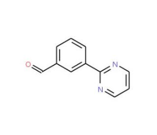 3-(Pyrimidin-2-yl)benzaldehyde (CAS 263349-22-0) - chemical structure image