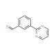 3-(Pyrimidin-2-yl)benzaldehyde (CAS 263349-22-0) - chemical structure image