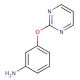 3-(pyrimidin-2-yloxy)aniline - chemical structure image