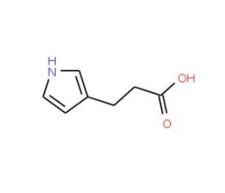 3-(Pyrrol-3-yl)-propionic acid (CAS 134448-22-9) - chemical structure image