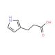3-(Pyrrol-3-yl)-propionic acid (CAS 134448-22-9) - chemical structure image