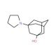3-Pyrrolidin-1-yladamantan-1-ol - chemical structure image