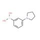 3-(Pyrrolidino)phenylboronic acid (CAS 120347-75-3) - chemical structure image