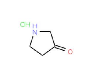 3-Pyrrolidinone Hydrochloride (CAS 3760-52-9) - chemical structure image