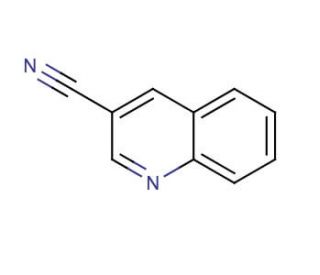 3-Quinolinecarbonitrile (CAS 34846-64-5) - chemical structure image