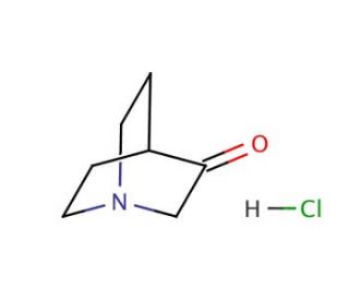 3-Quinuclidone hydrochloride (CAS 1193-65-3) - chemical structure image