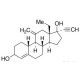 3(R,S)-Hydroxy Desogestrel (CAS 869627-85-0) - chemical structure image