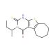 3-sec-Butyl-2-mercapto-3,5,6,7,8,9-hexahydro-10-thia-1,3-diaza-benzo[a]azulen-4-one - chemical structure image