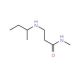 3-(sec-Butylamino)-N-methylpropanamide - chemical structure image