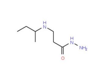 3-(sec-Butylamino)propanohydrazide - chemical structure image