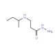 3-(sec-Butylamino)propanohydrazide - chemical structure image