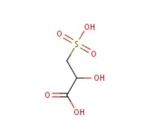 3-sulfolactate (CAS 38769-05-0) - chemical structure image