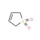3-Sulfolene (CAS 77-79-2) - chemical structure image