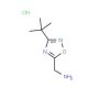 (3-tert-Butyl-1,2,4-oxadiazol-5-yl)methylamine hydrochloride - chemical structure image