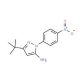 3-tert-Butyl-1-(4-nitrophenyl)-1H-pyrazol-5-amine (CAS 251658-55-6) - chemical structure image