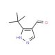 3-tert-Butyl-1H-pyrazole-4-carbaldehyde - chemical structure image