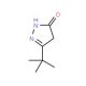 3-tert-Butyl-2-pyrazolin-5-one (CAS 29211-68-5) - chemical structure image