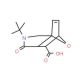3-tert-Butyl-4-oxo-10-oxa-3-aza-tricyclo[5.2.1.0*1,5*]dec-8-ene-6-carboxylic acid (CAS 436811-02-8) - chemical structure imag