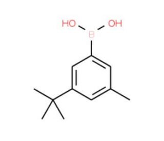3-(tert-Butyl)-5-methylbenzeneboronic acid (CAS 193905-93-0) - chemical structure image