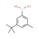 3-(tert-Butyl)-5-methylbenzeneboronic acid (CAS 193905-93-0) - chemical structure image