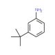 3-(tert-Butyl)aniline (CAS 5369-19-7) - chemical structure image