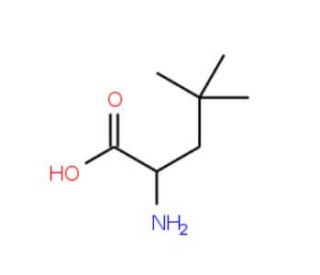 3-tert-butyl-D-alanine (CAS 88319-43-1) - chemical structure image