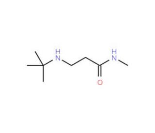 3-(tert-Butylamino)-N-methylpropanamide - chemical structure image