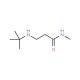 3-(tert-Butylamino)-N-methylpropanamide - chemical structure image