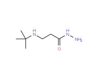 3-(tert-Butylamino)propanohydrazide - chemical structure image