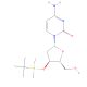 3′-tert-Butyldimethylsilyl-2′-deoxycytidine (CAS 51549-28-1) - chemical structure image