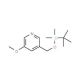 3-((tert-Butyldimethylsilyloxy)methyl)-5-methoxypyridine (CAS 1045855-62-6) - chemical structure image
