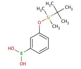 3-(tert-Butyldimethylsilyloxy)phenylboronic acid (CAS 261621-12-9) - chemical structure image