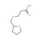 3-(tetrahydrofuran-2-ylmethoxy)propanoic acid - chemical structure image