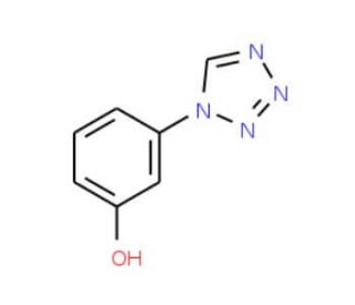 3-Tetrazol-1-yl-phenol - chemical structure image