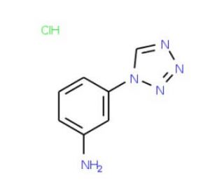 3-Tetrazol-1-yl-phenylamine hydrochloride (CAS 14213-12-8) - chemical structure image